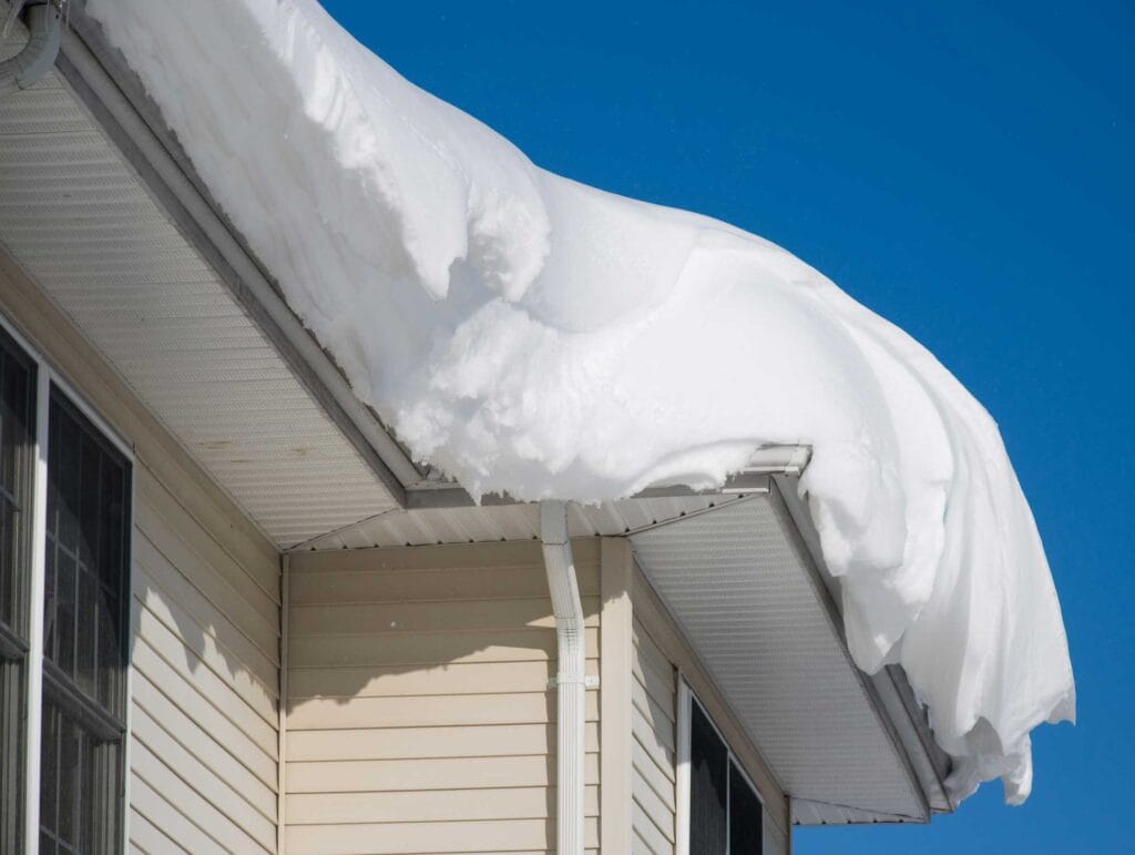 winter roof problems in Hillsdale